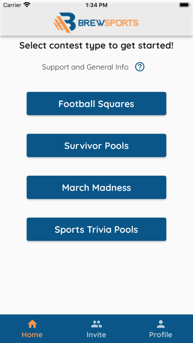 BrewSports Screenshot