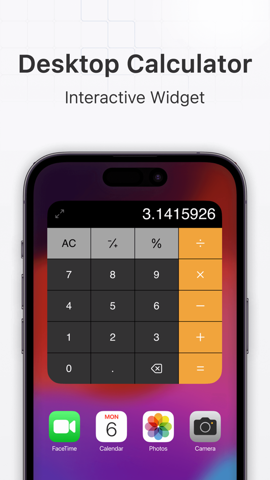 #1. Desktop Calculator -Real Voice (macOS) Podle: 自力 黄
