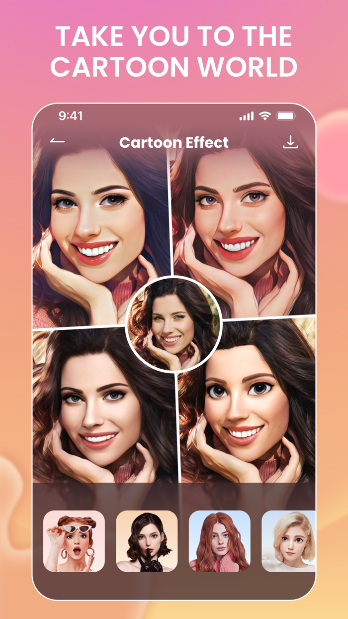 GlamCam Funny Face Editor