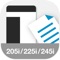 Mobile Print for bizhub 205i/225i is an app that allows you to connect your iOS device to a bizhub 205i/225i MFP; the app integrates with the OS to enable trouble-free printing