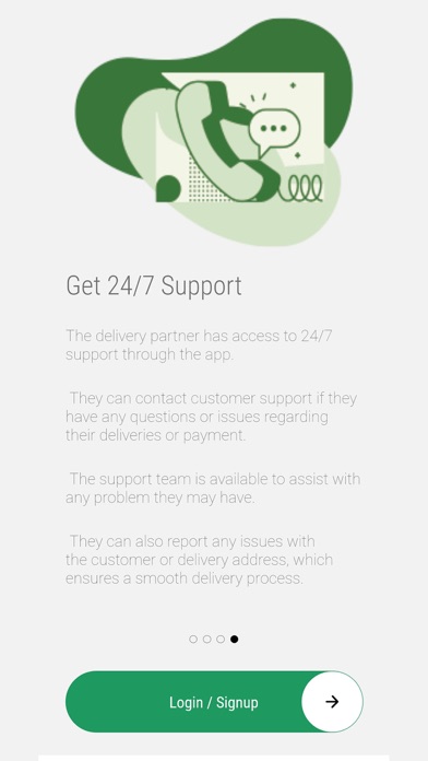 Go KidoGo Delivery Partner Screenshot