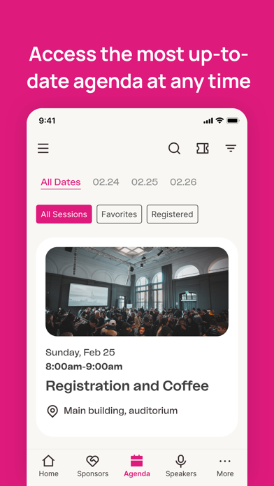 Times Higher Education Events Screenshot