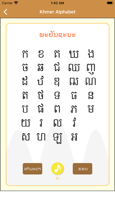 Screenshot #2 pour Khmer-Lao-Language
