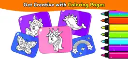 Game screenshot Unicorn Coloring Games apk