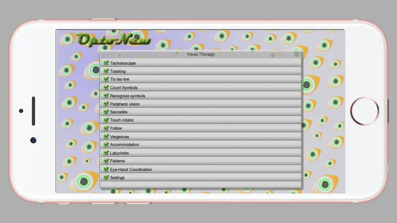 Vision therapy: Exercices screenshot 1 of 5