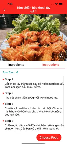 Game screenshot Daily Food Recipes hack