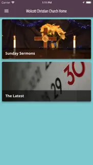 wolcott christian church iphone screenshot 2