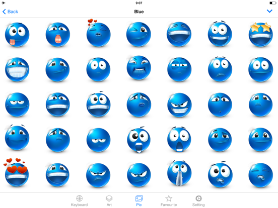 Emoji Keyboard New Emojis iPad app afbeelding 5