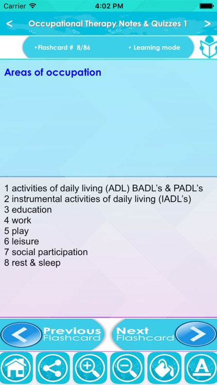 Occupational Therapy Exam Prep