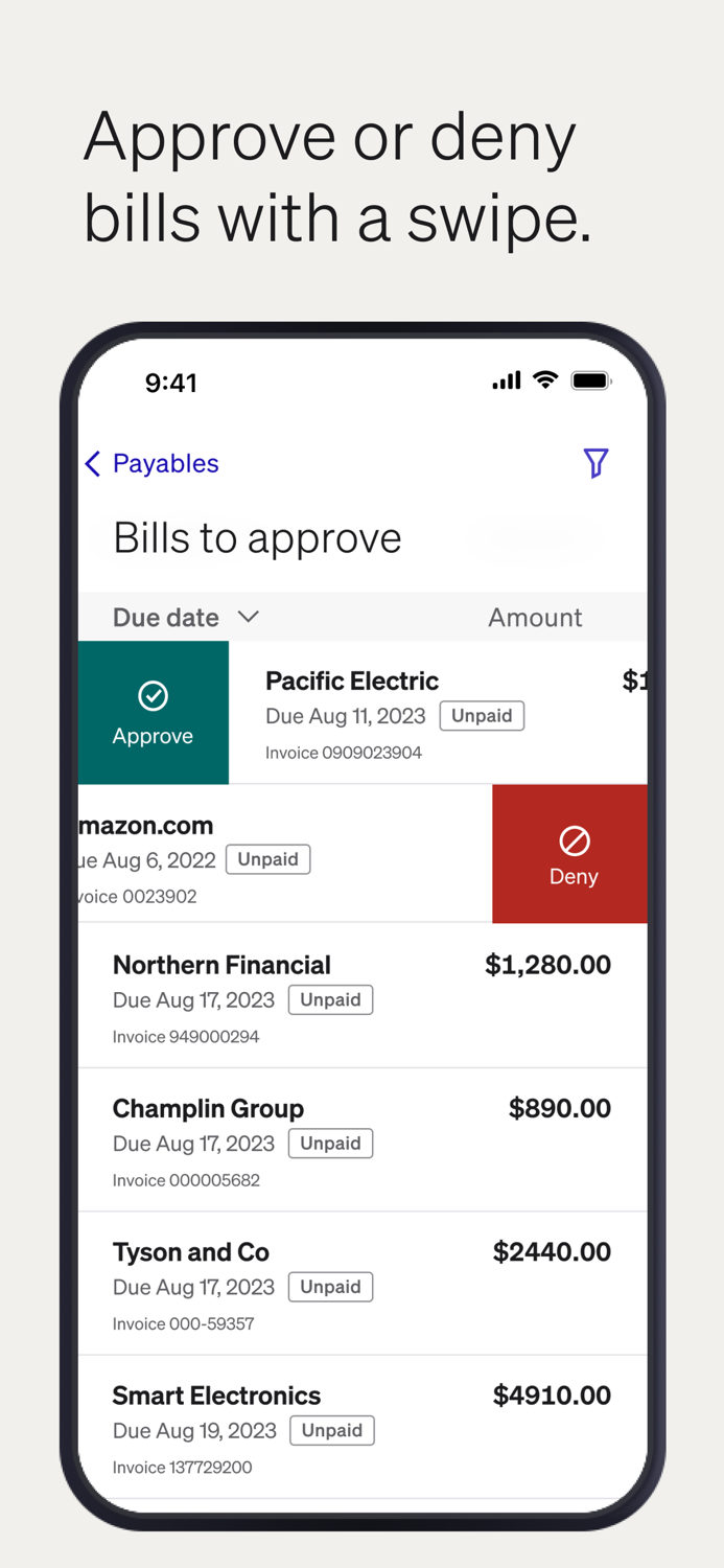 BILL AP and AR Business Payments