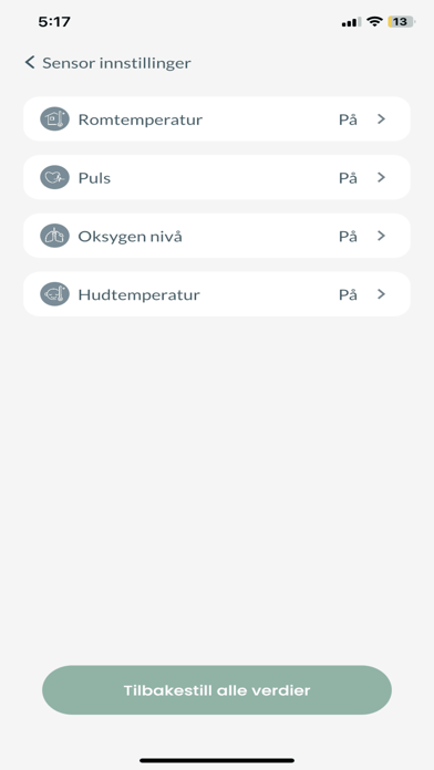 BabySensor Screenshot