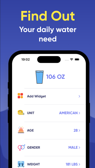 Drinkie: Water Drink Tracker Screenshot