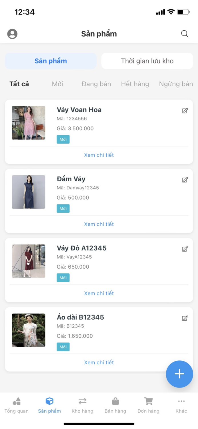 Nhanh - Quản lý bán hàng