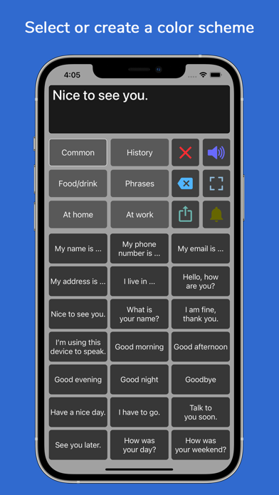 Speech Assistant AAC Screenshot