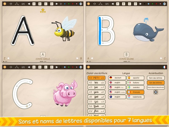 Screenshot #5 pour L'Alphabet des Animaux PRO