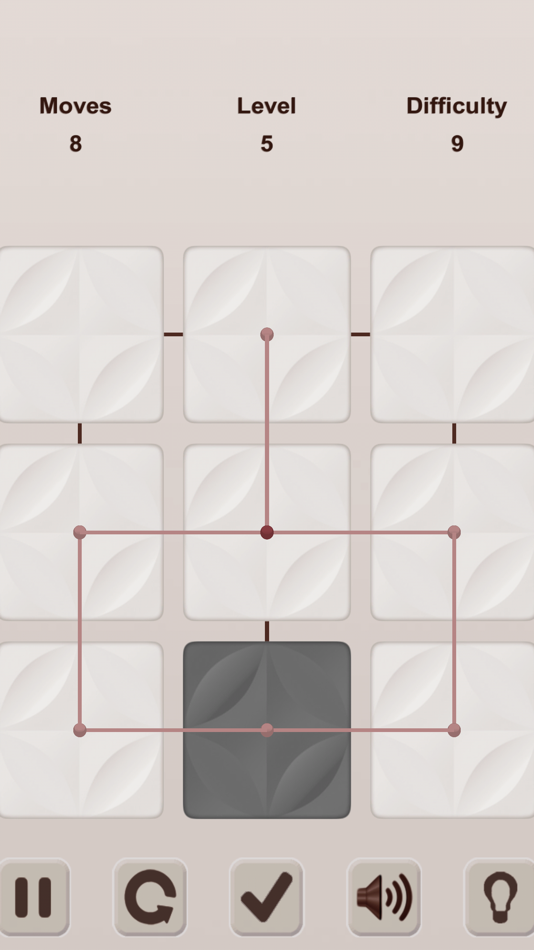 #2. Lines Puzzle. Change color. (iOS) 由: Ruslan Goncharenko