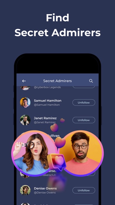 Unfollowers Tracker Instagram Screenshot