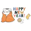 2024 Happy New Year Sticker contact information