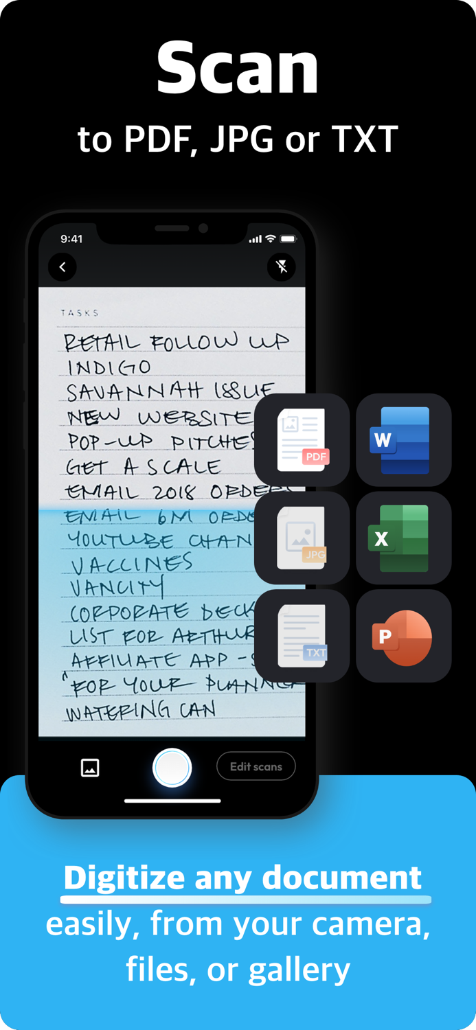 ScanNow - Convert Pics to PDF