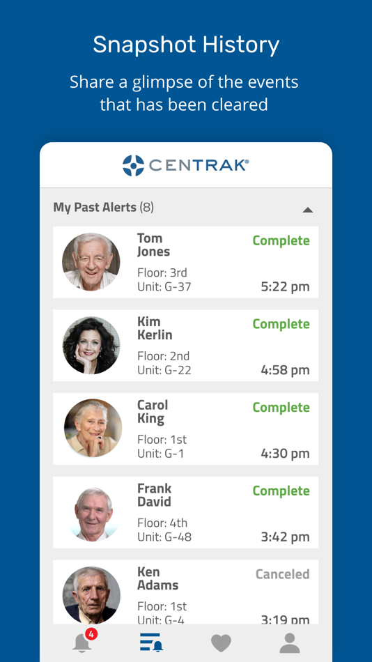 #2. CenTrak TruView Alert Manager (iOS) 由: CenTrak