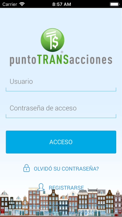 PuntoTRANSacciones screenshot