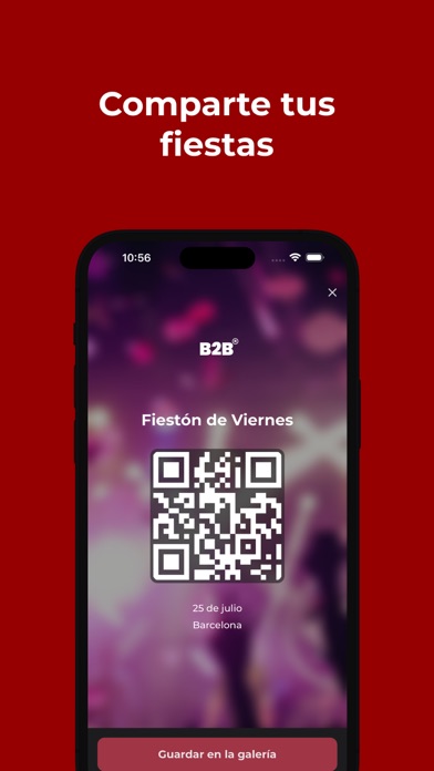 B2B: Tu música, tu fiesta Screenshot