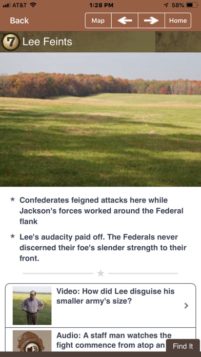 Chancellorsville Battle App Screenshot