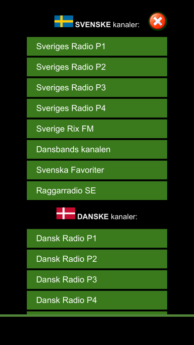Norsk Radio App - Radiomannen Screenshot