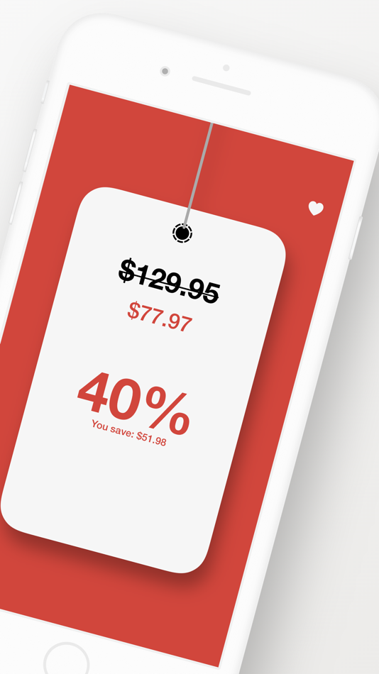 #2. Discount Calculator % (iOS) 게시자: Mehmet Bayram
