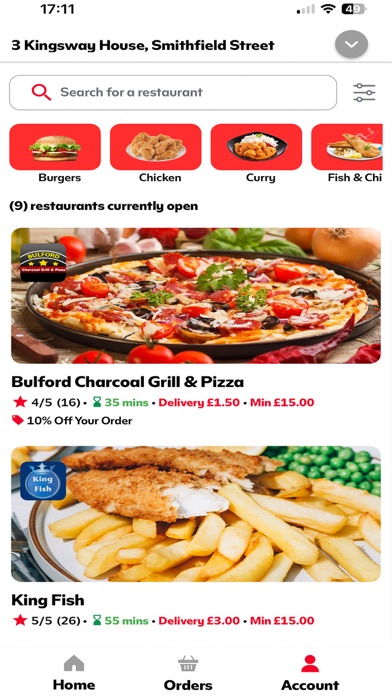 Love Takeaway - Food Delivery Screenshot