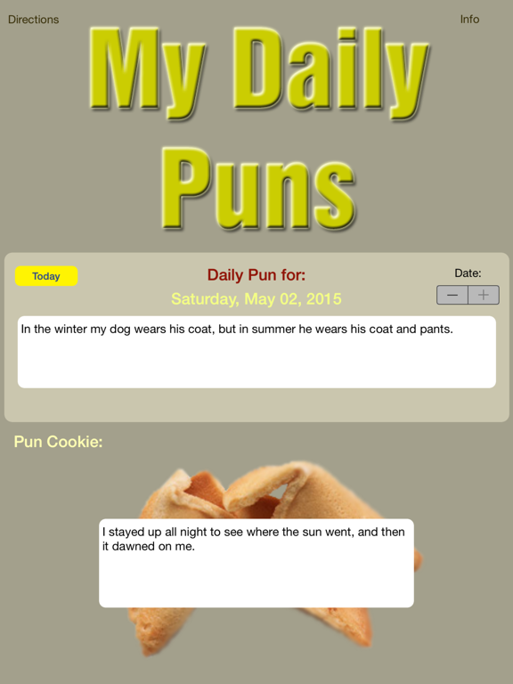 Screenshot #6 pour My Daily Puns
