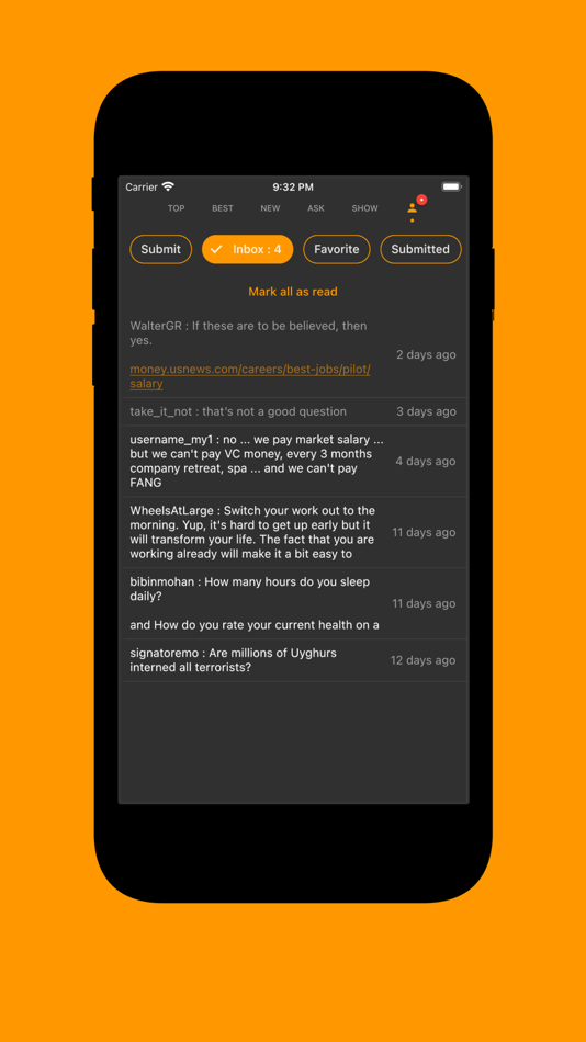 #8. Hacki for Hacker News (iOS) By: Jiaqi Feng