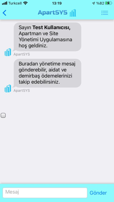 ApartSYS Apartman Site Yönetim Screenshot