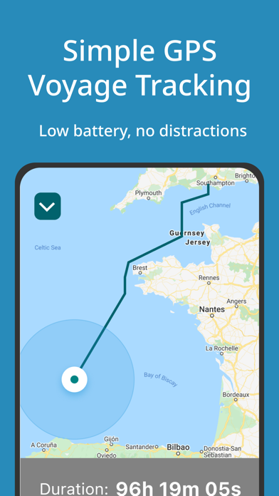 SailTies: Logbook GPS Tracking Screenshot