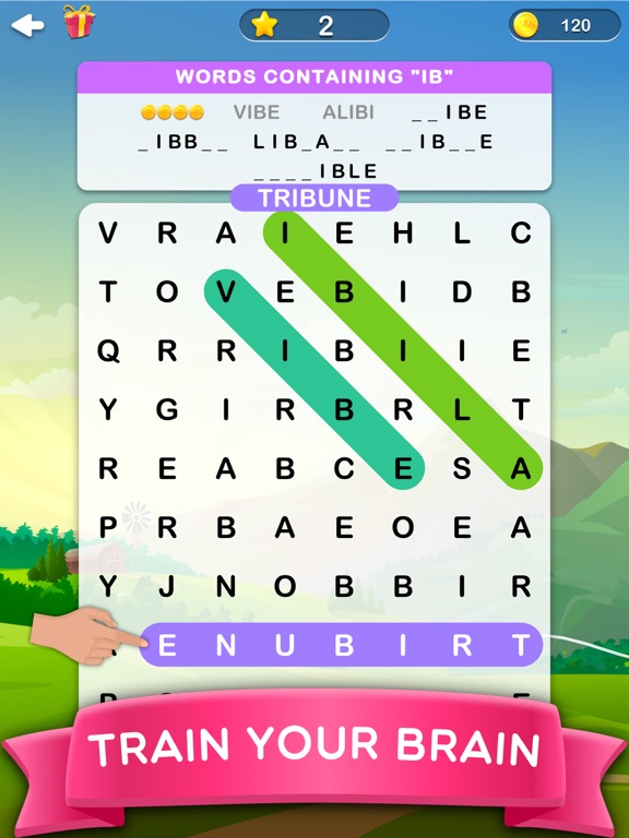 Word Search 2 - Hidden Wordsのおすすめ画像2