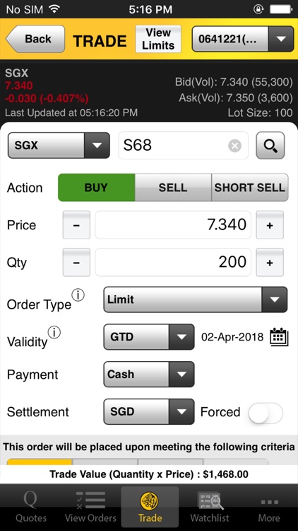 Trade SG screenshot-4