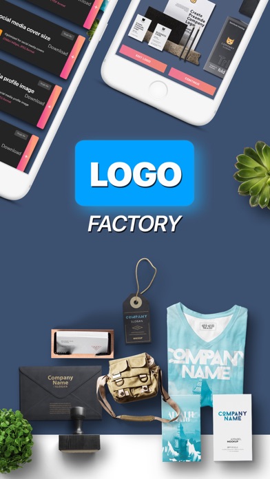 Logo Factory - ロゴメーカーのおすすめ画像1