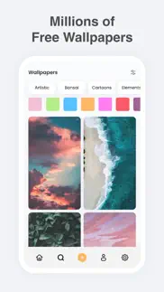 How to cancel & delete wallpapers & icons: widgethub 2