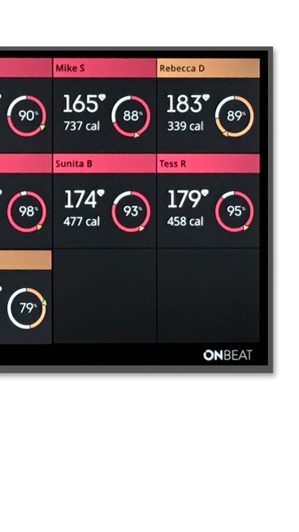 OnBeat - group heart rate app