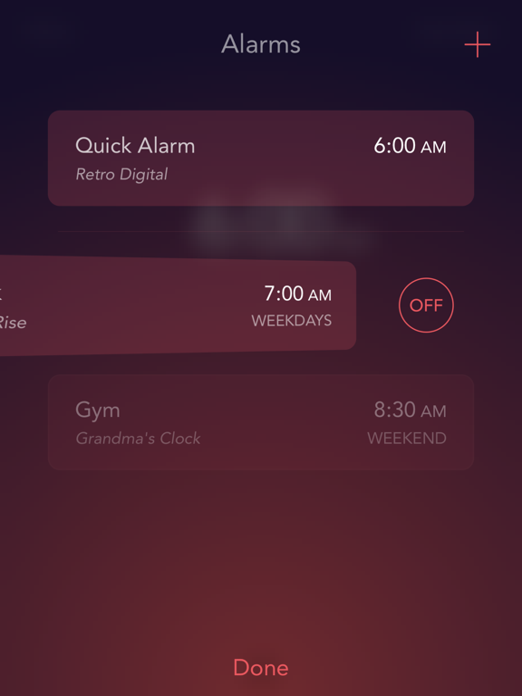 Screenshot #6 pour Rise Alarm Clock