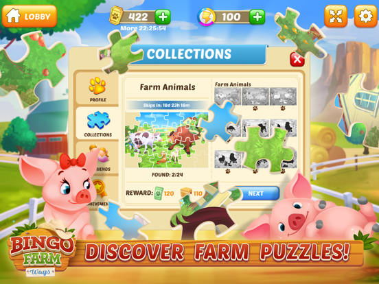 Screenshot #5 pour Bingo Farm Ways - Bingo Games