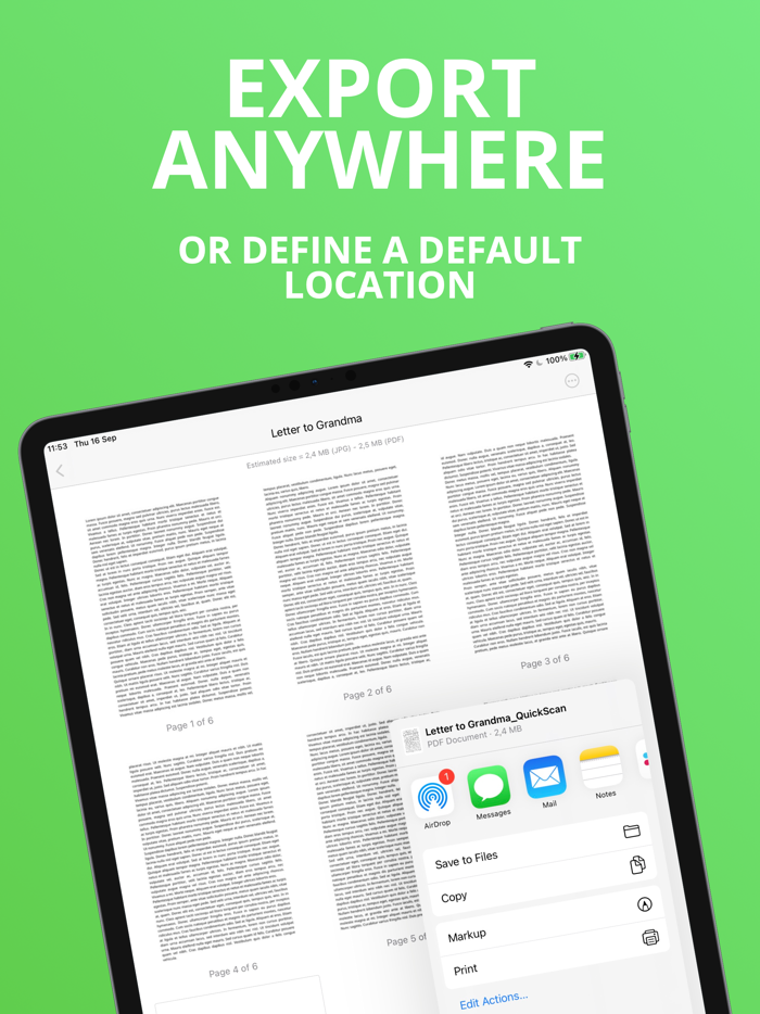OCR Text Scanner QuickScan