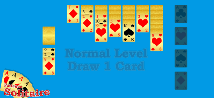 Patience Solitaire Card Game
