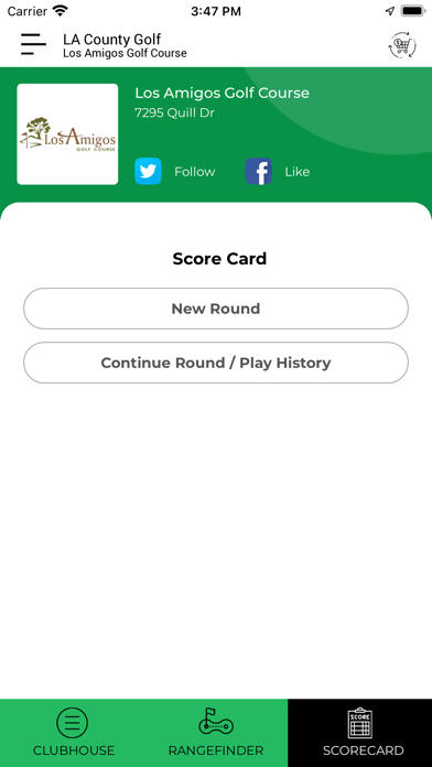 LA County Golf Screenshot