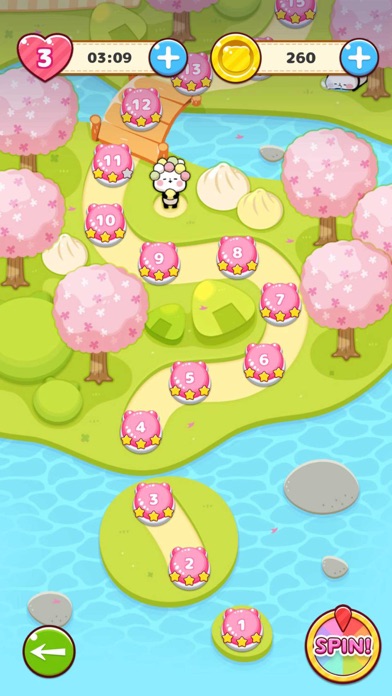 Match 3 Tours MOCHIMOCHI PANDA Screenshot