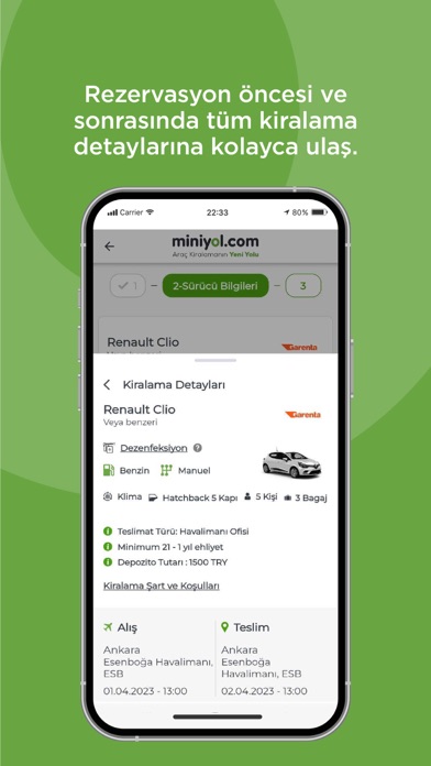 Miniyol Araç Kiralama Screenshot