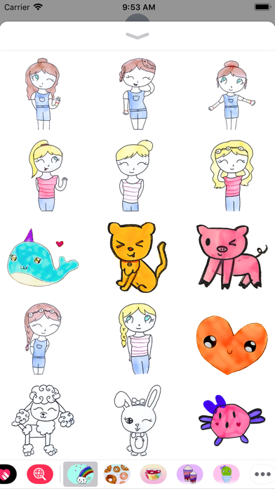 Kawaii Pets & Friends Stickersのおすすめ画像4