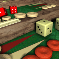 Backgammon V+ fun dice game