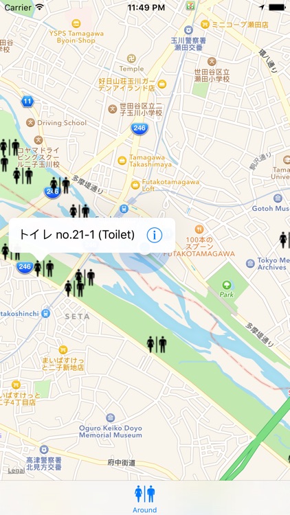 Toilets near you