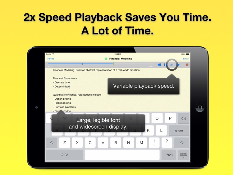 Audio Notebook: Voice Recorder